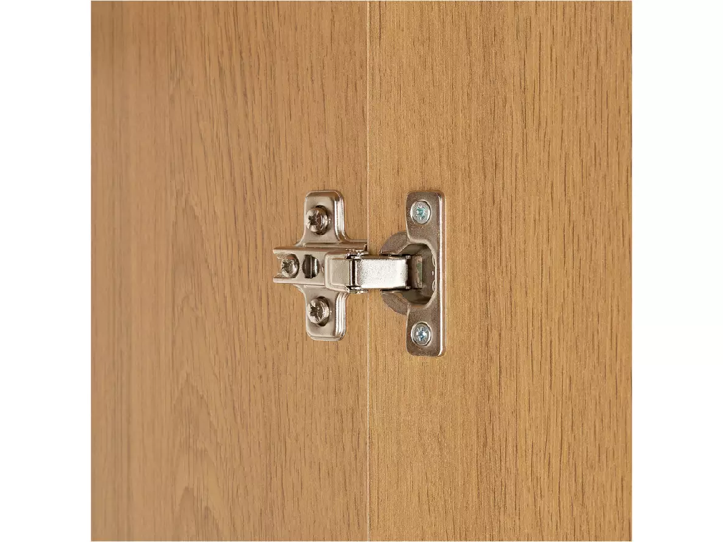 Seville 3 Door Wardrobe - Oak Effect
