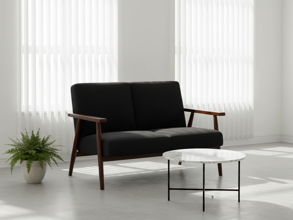 Watson Fabric 2 Seater Sofa - Grey