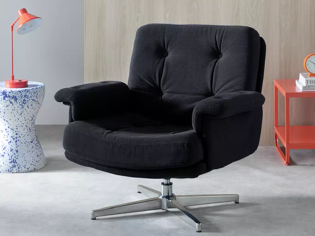 Dawson Fabric Swivel Chair - Charco