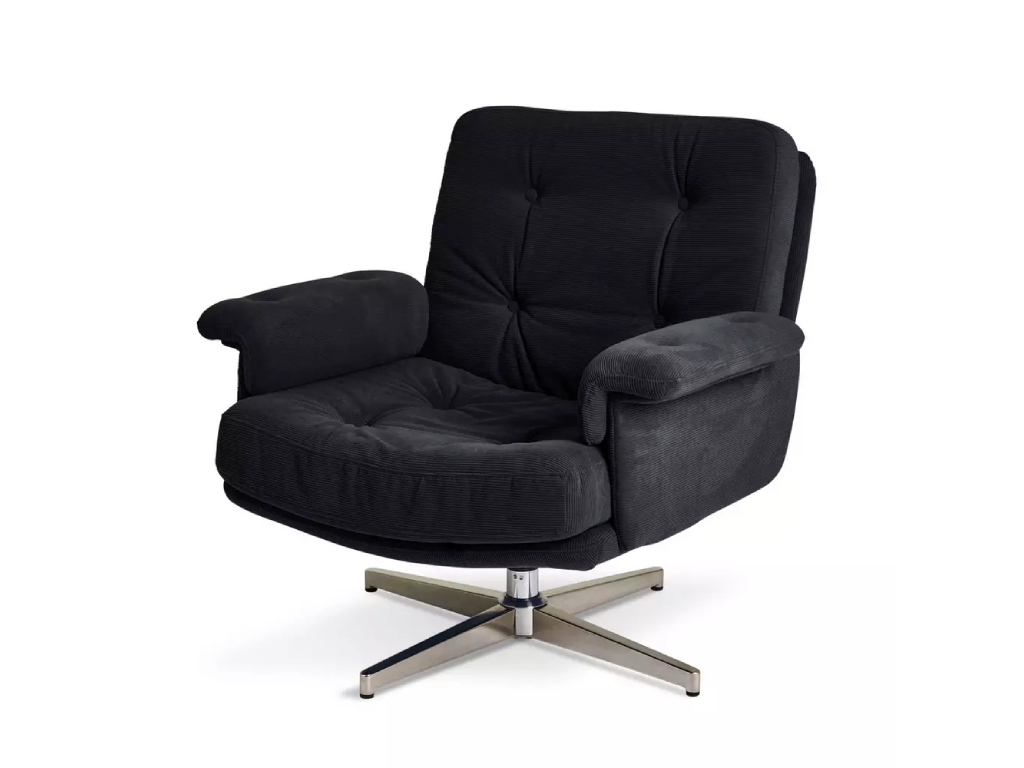 Dawson Fabric Swivel Chair - Charco