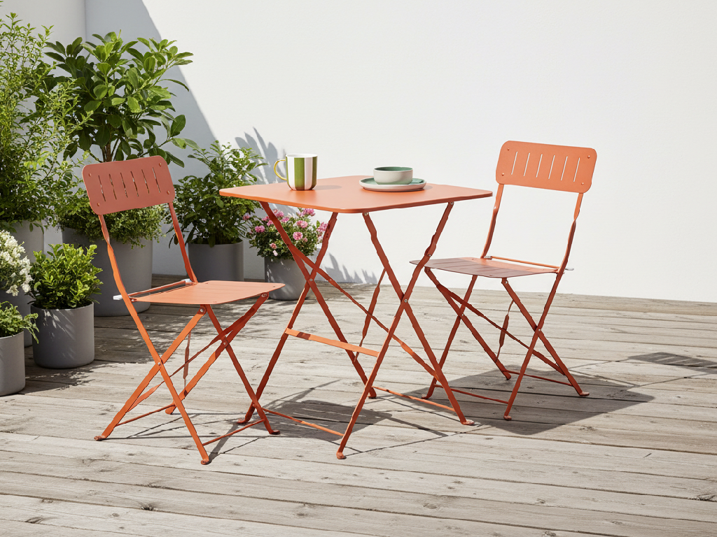 Habitat Eden 2 Seater Metal Bistro Set