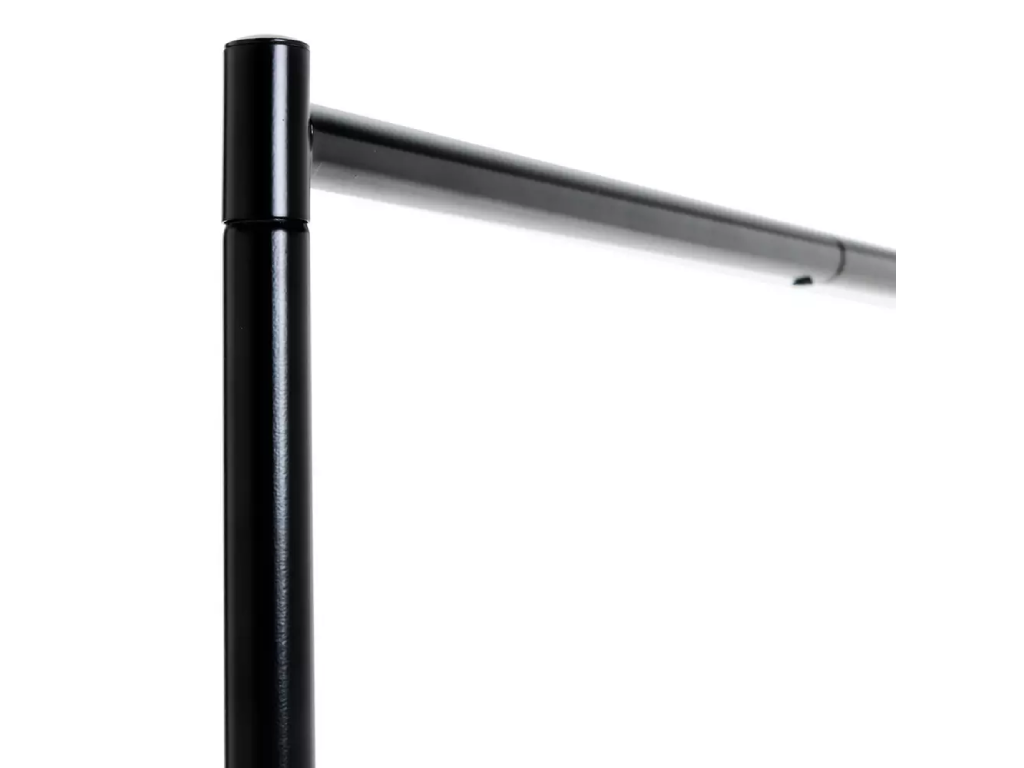 Heavy Duty 6 feet Wide Clothes Rail - Black