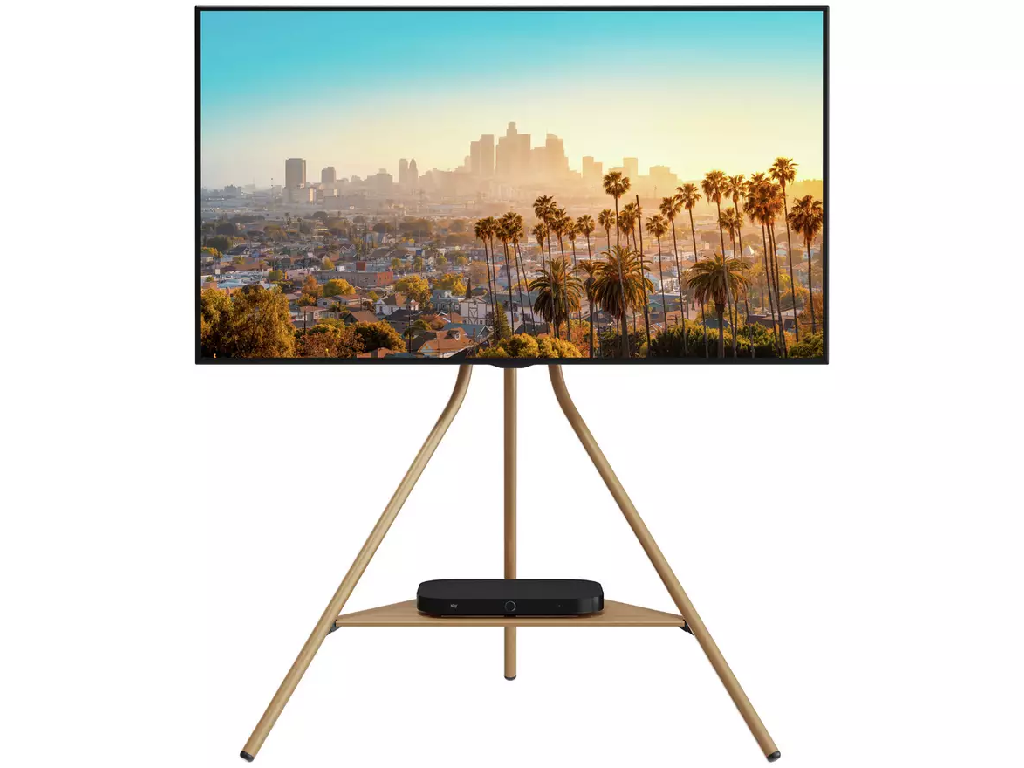 AVF Tripod Up to 65 Inch TV Stand - Gold - (B-Grade)