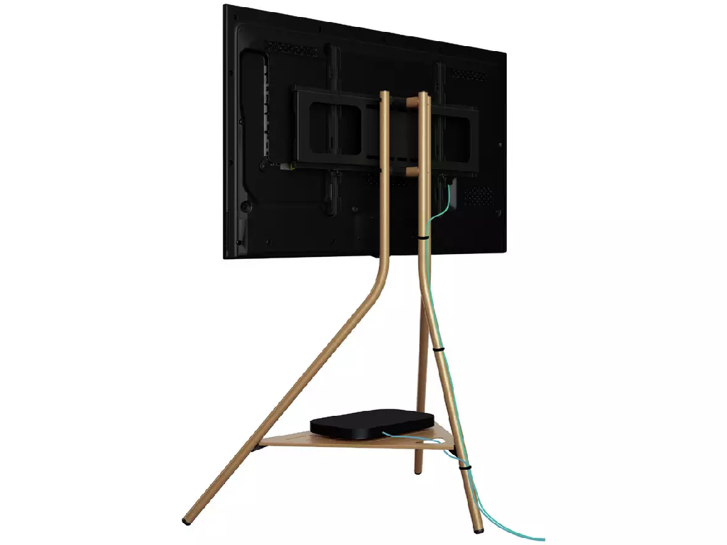 AVF Tripod Up to 65 Inch TV Stand - Gold - (B-Grade)