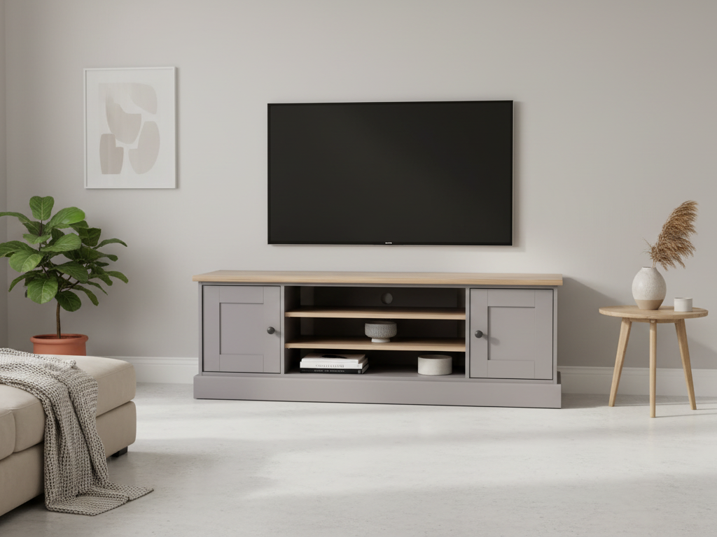 Winchester TV Unit - Grey
