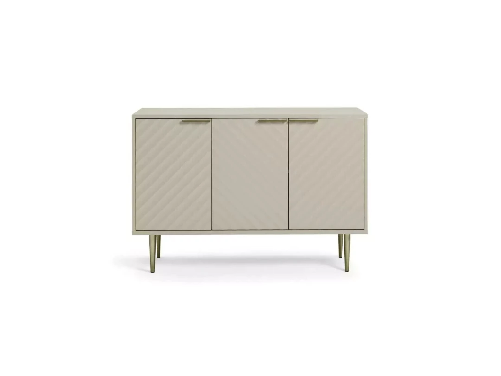 Habitat Oti 3 Door Sideboard - Warm Grey