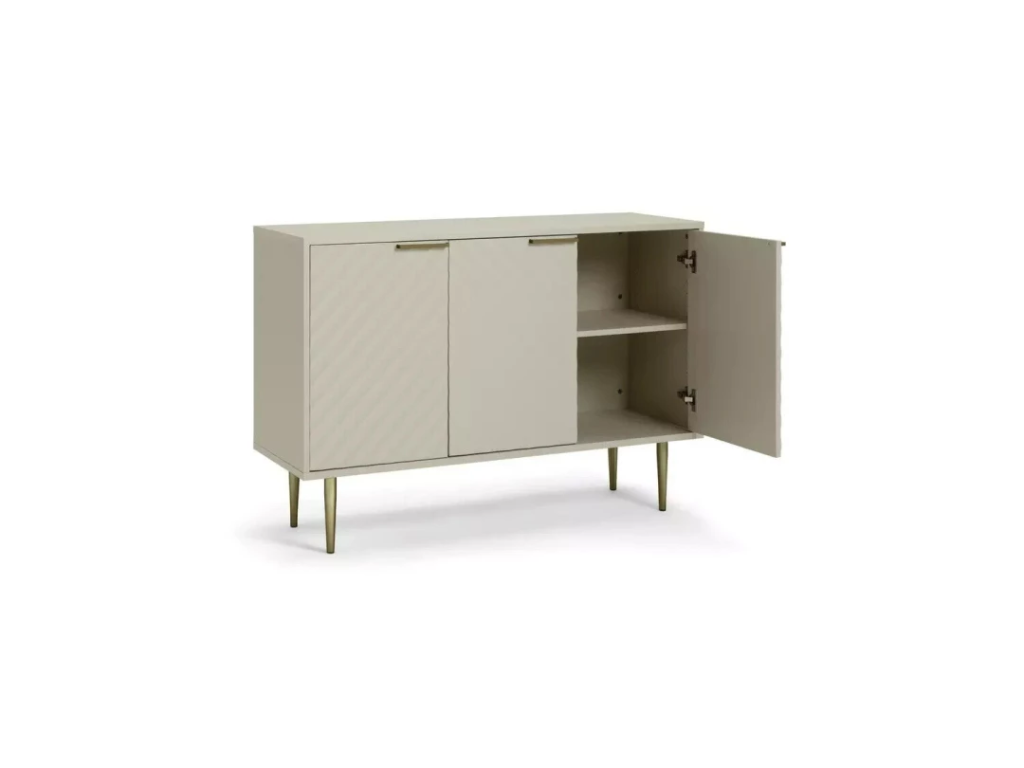Habitat Oti 3 Door Sideboard - Warm Grey