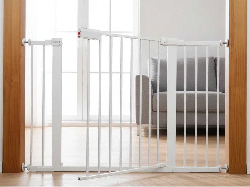 Cuggl Extra Wide Safety Gate - White