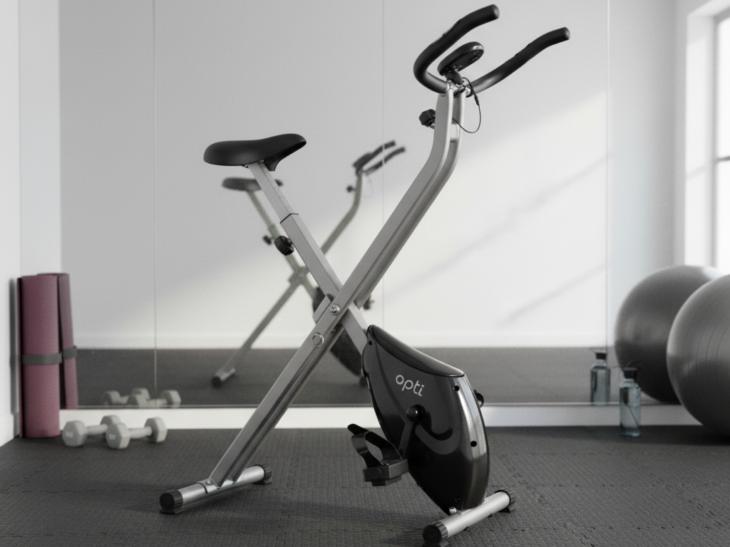 Opti Folding Magnetic Exercise Bike