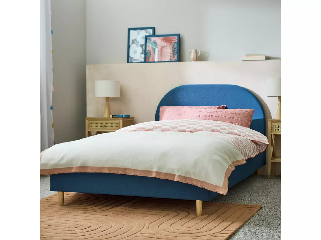 Habitat Olivia Small Double Bed Frame - Blue