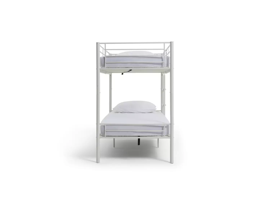 Mason Metal Bunk Bed - White
