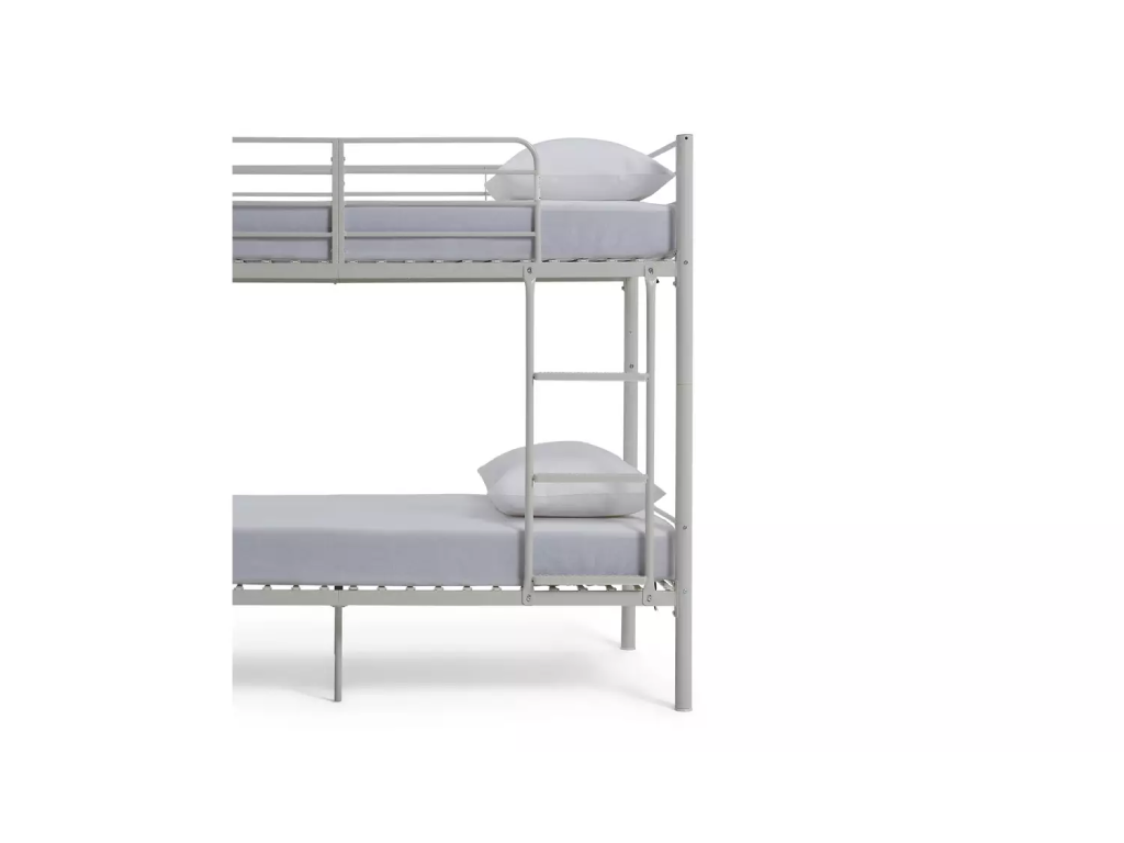 Mason Metal Bunk Bed - White