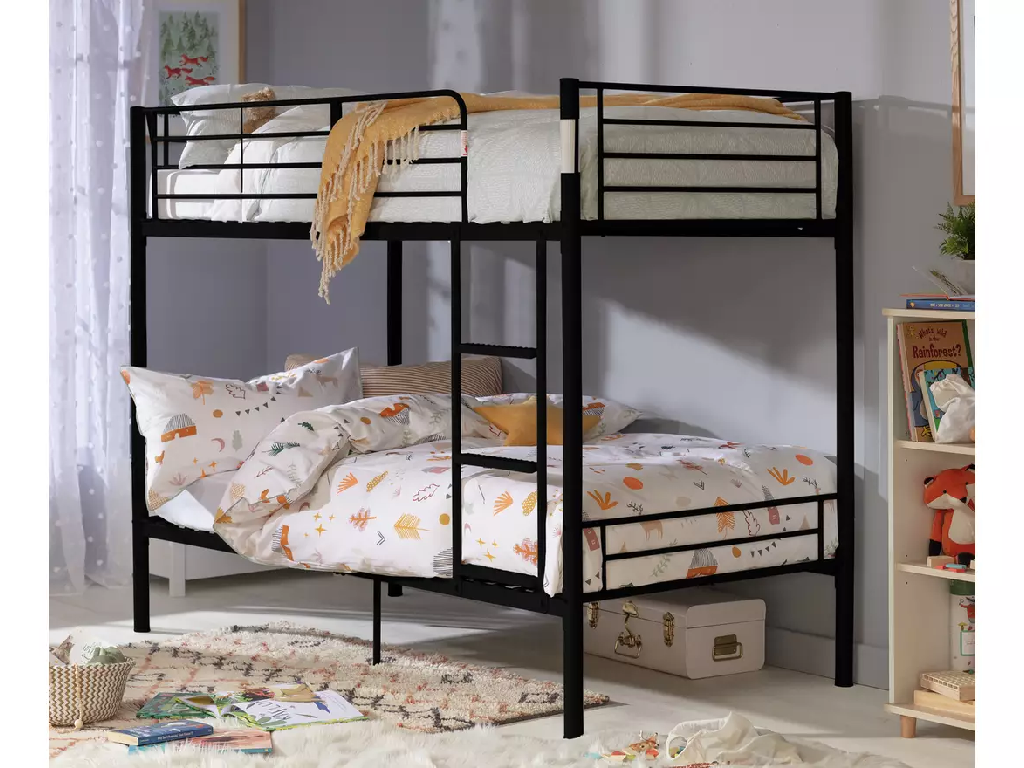 Mason Metal Bunk Bed - Black