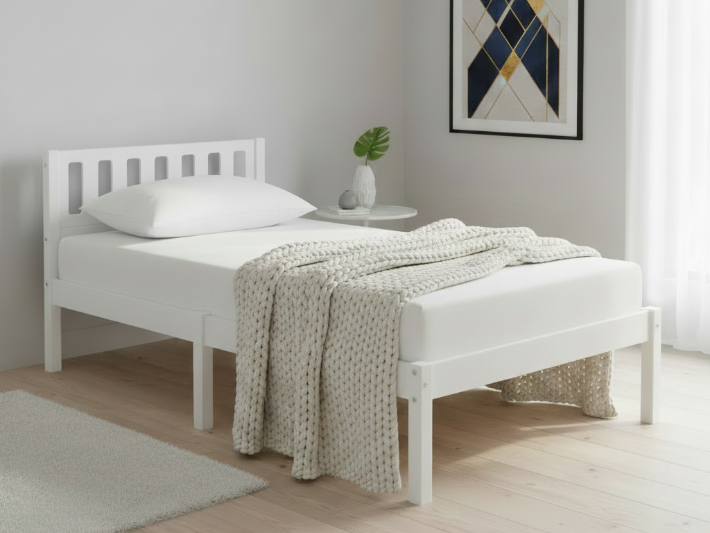Habitat Ronnie Single Bed Frame - White