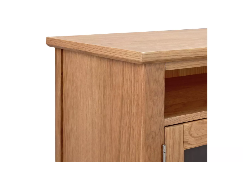 Islington 2 Door Oak TV Unit - Natural