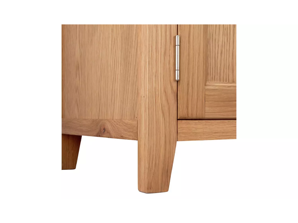 Islington 2 Door Oak Veneer Sideboard-Natural