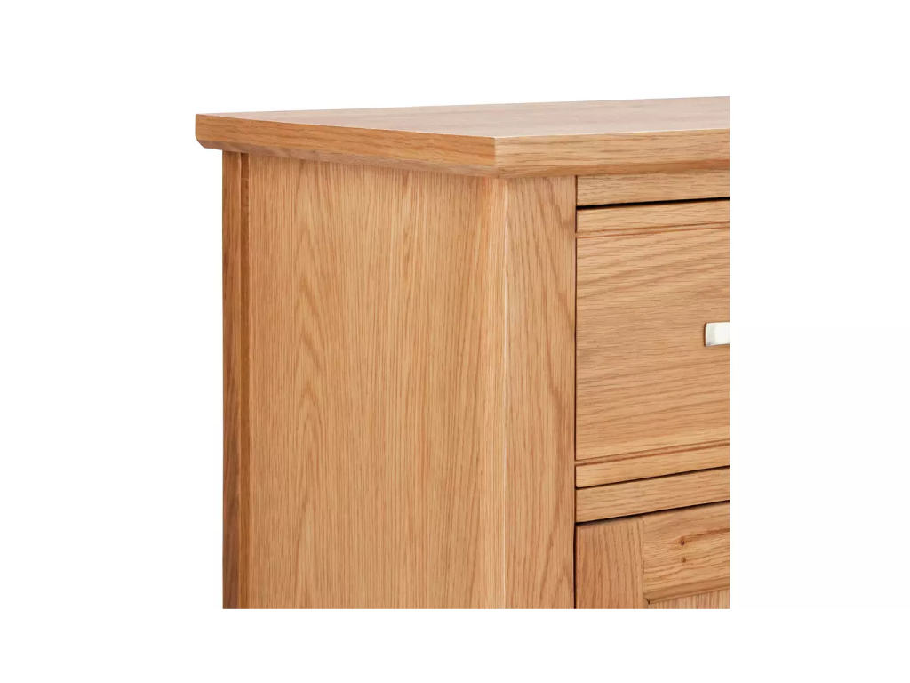 Islington 2 Door Oak Veneer Sideboard-Natural