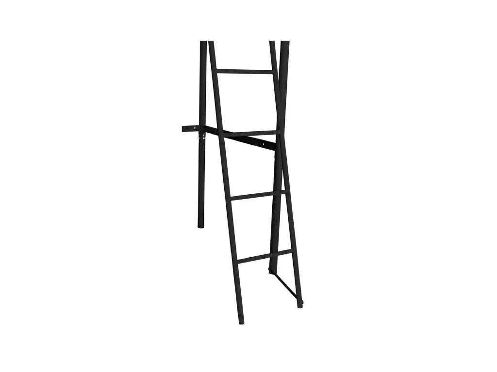 Riley High Sleeper Metal Bed Frame - Black