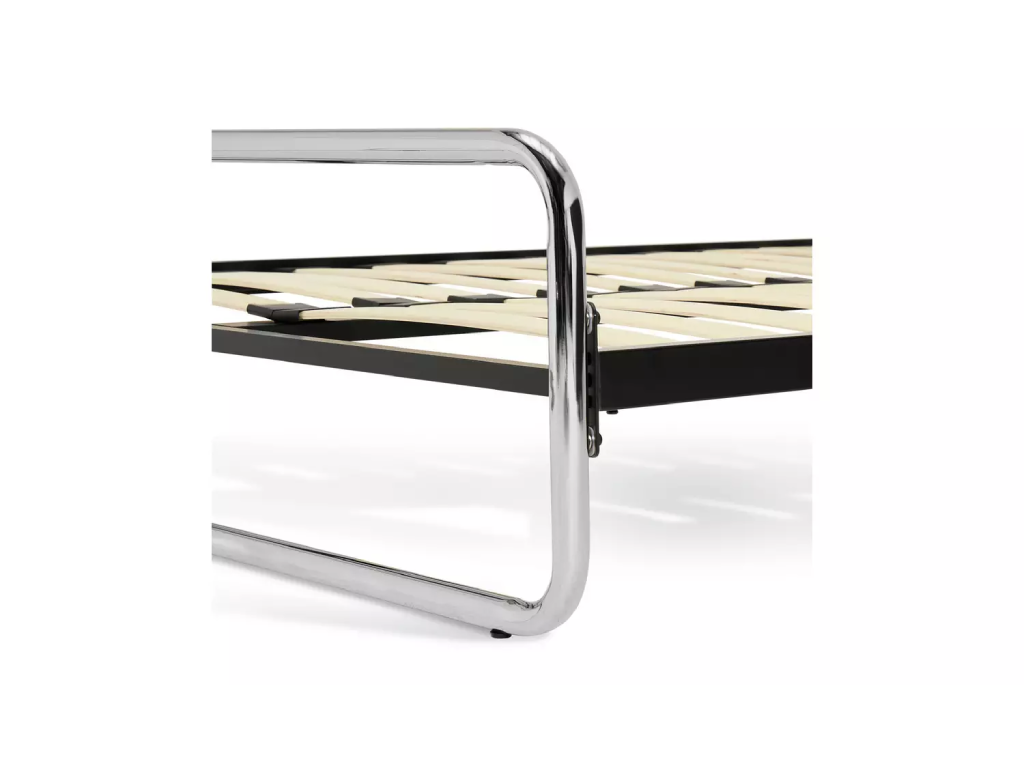 Habitat Albers Steel Double Bed Frame - Nickle