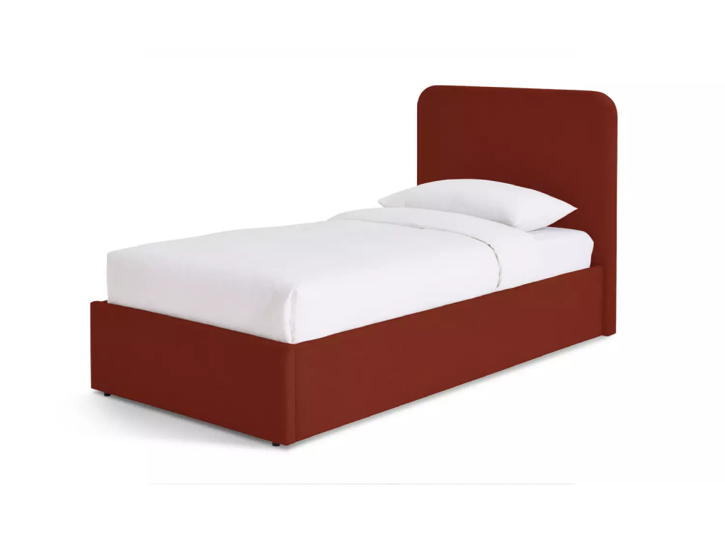 Habitat Chadwell Single End Lift Ottoman Bed - Rust