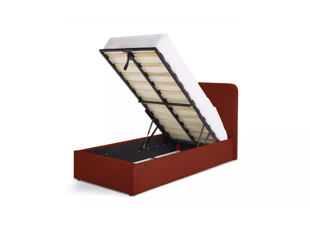 Habitat Chadwell Single End Lift Ottoman Bed - Rust