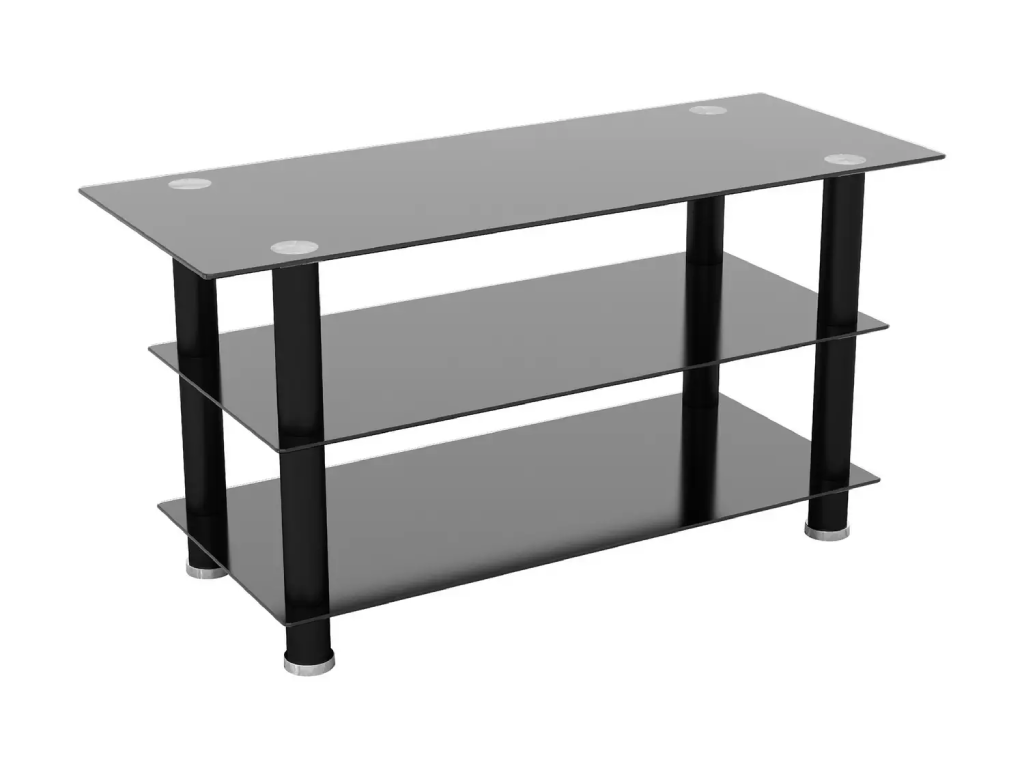 AVF Glass up to 50 Inch TV Stand - Black
