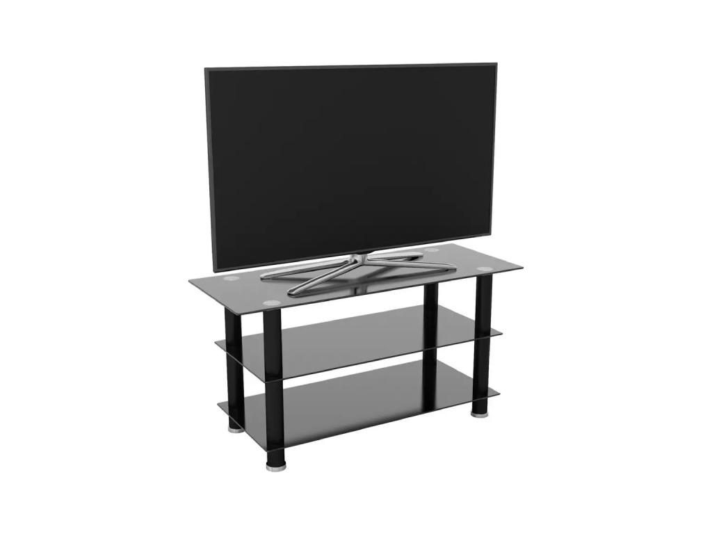 AVF Glass up to 50 Inch TV Stand - Black