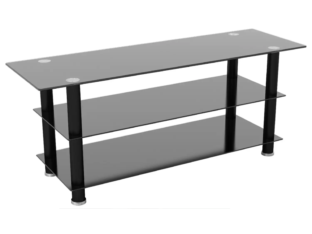 AVF Glass Up to 65 Inch TV Stand - Black (B-Grade)