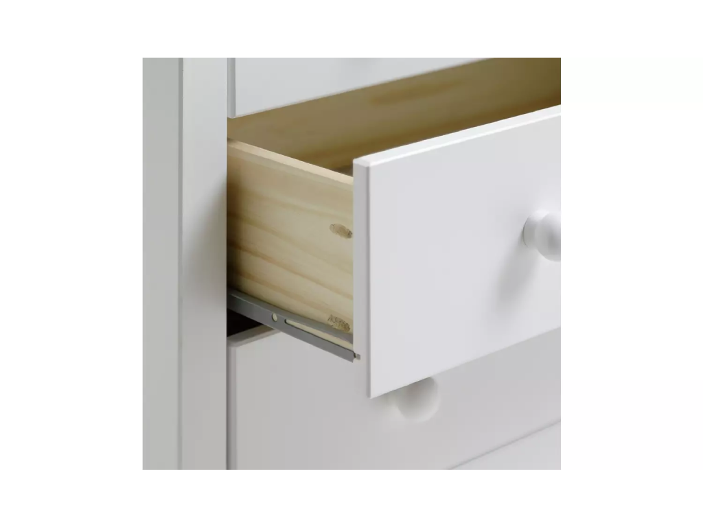 Scandinavia 10 Drawer Chest - White