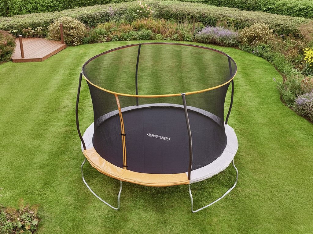 Sportspower Sport-Pro 10ft Trampoline With Folding Enclosure (B-Grade)