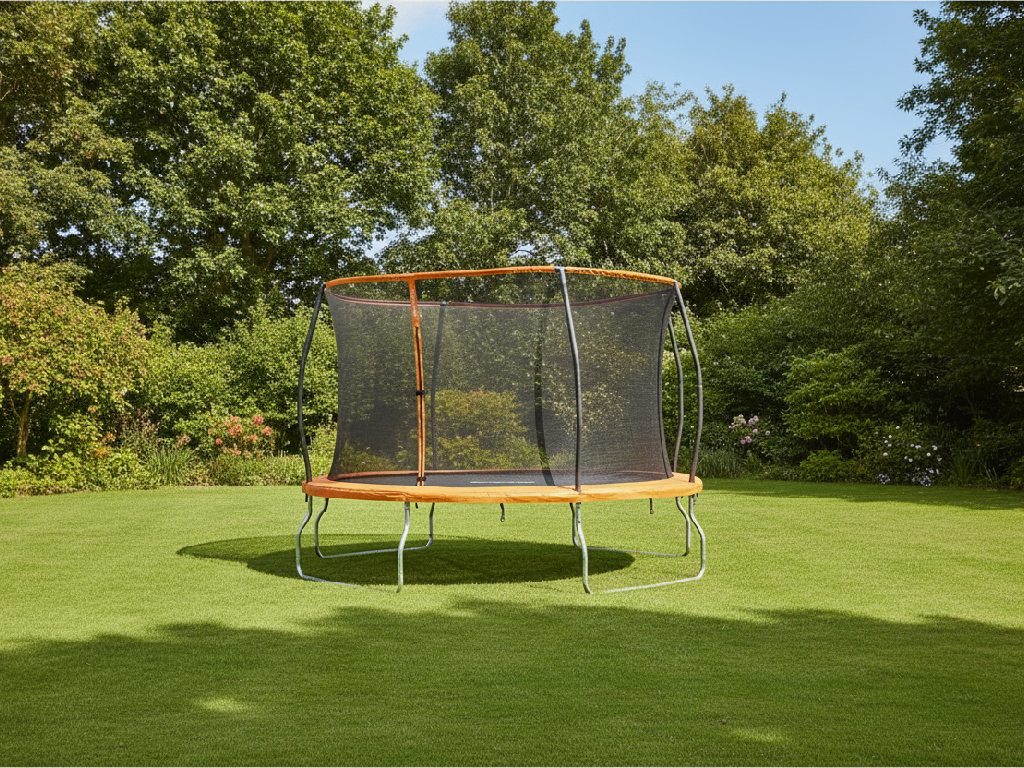Sportspower Sport-Pro 10ft Trampoline With Folding Enclosure (B-Grade)