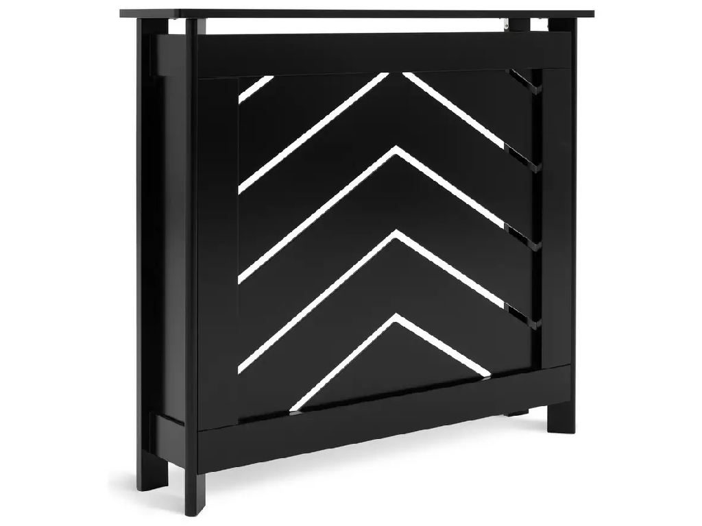 Habitat Chevron Mini Radiator Cover - Black