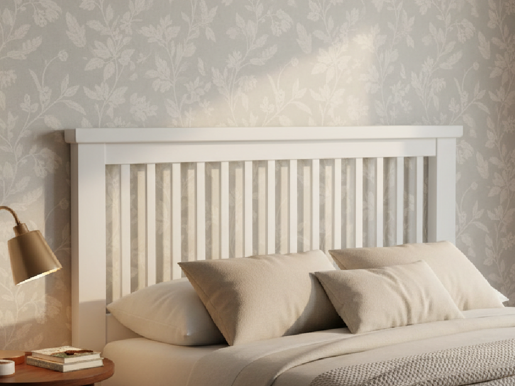 Aubrey Double Headboard - White