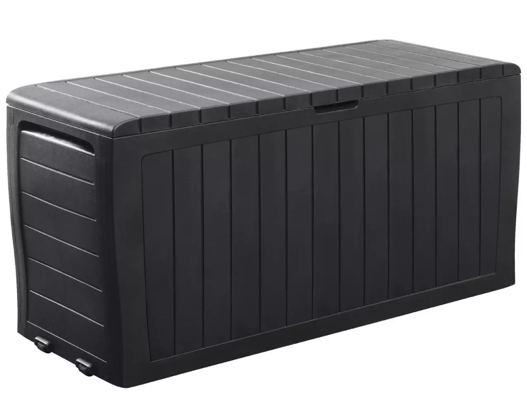 Keter Marvel+ 270L Outdoor Garden Storage Box - Grey