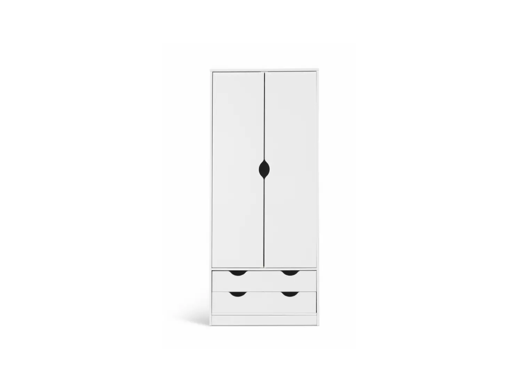 Habitat Kids Pagnell 2 Door 2 Drawer Wardrobe - White