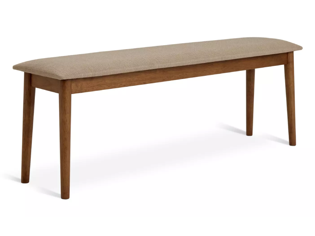 Habitat Skandi Wooden Dining Bench - Walnut