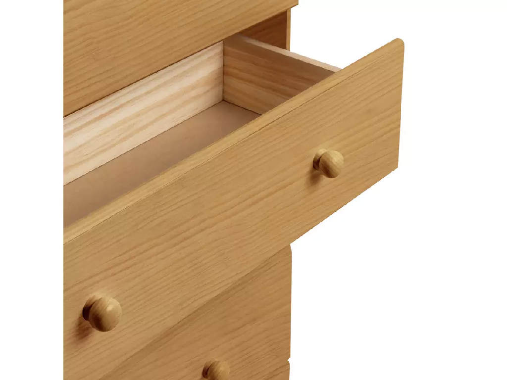 Nordic 6 Drawer Chest - Pine