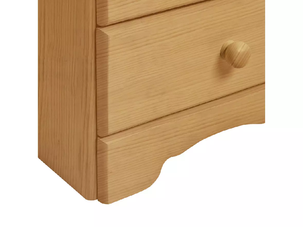 Nordic 6 Drawer Chest - Pine