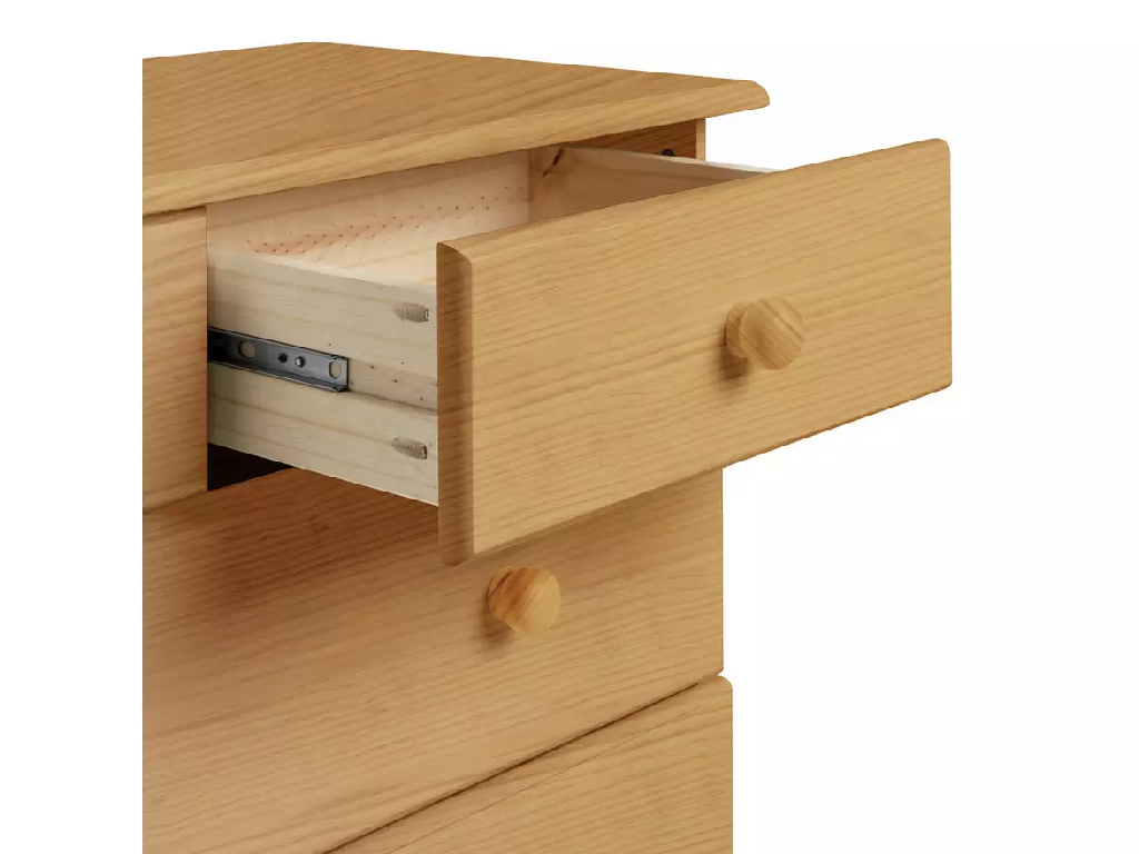Nordic 6 Drawer Chest - Pine
