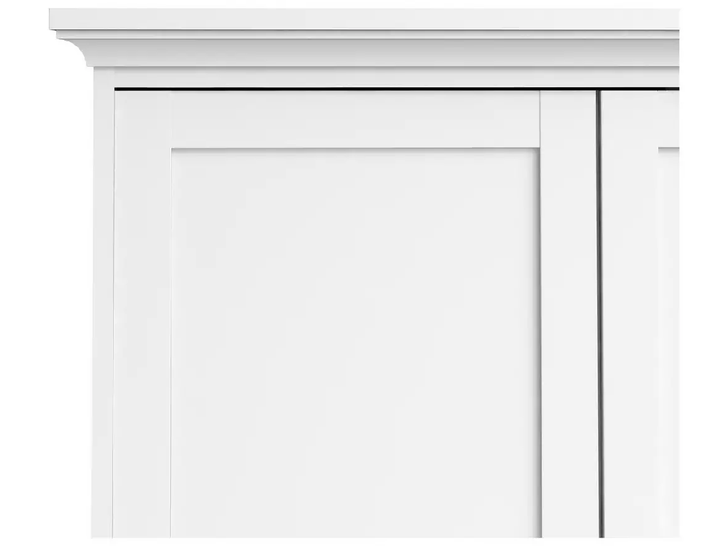 Tvilum Paris 4 Door 2 Drawer Wardrobe - White