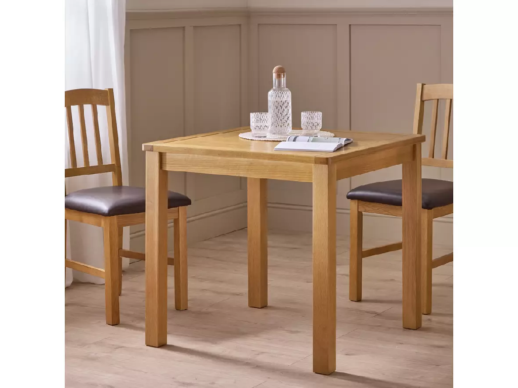 Ashwell Oak Veneer 2 Seater Dining Table