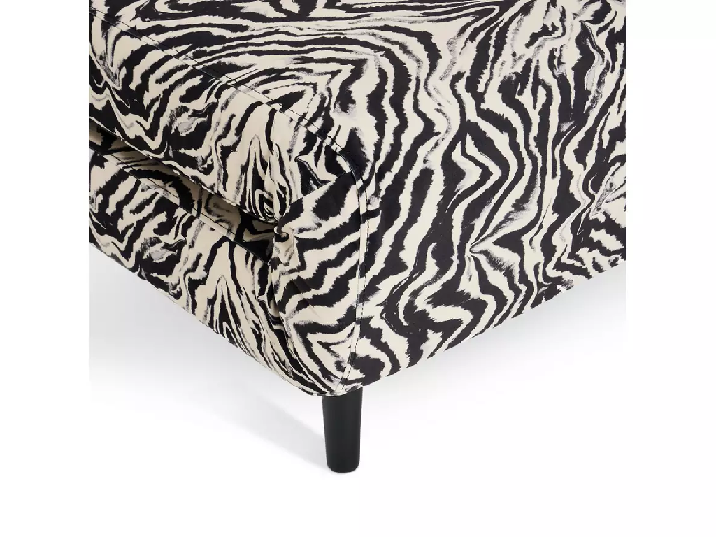 Habitat Roma Single Fabric Chairbed - Zebra Print