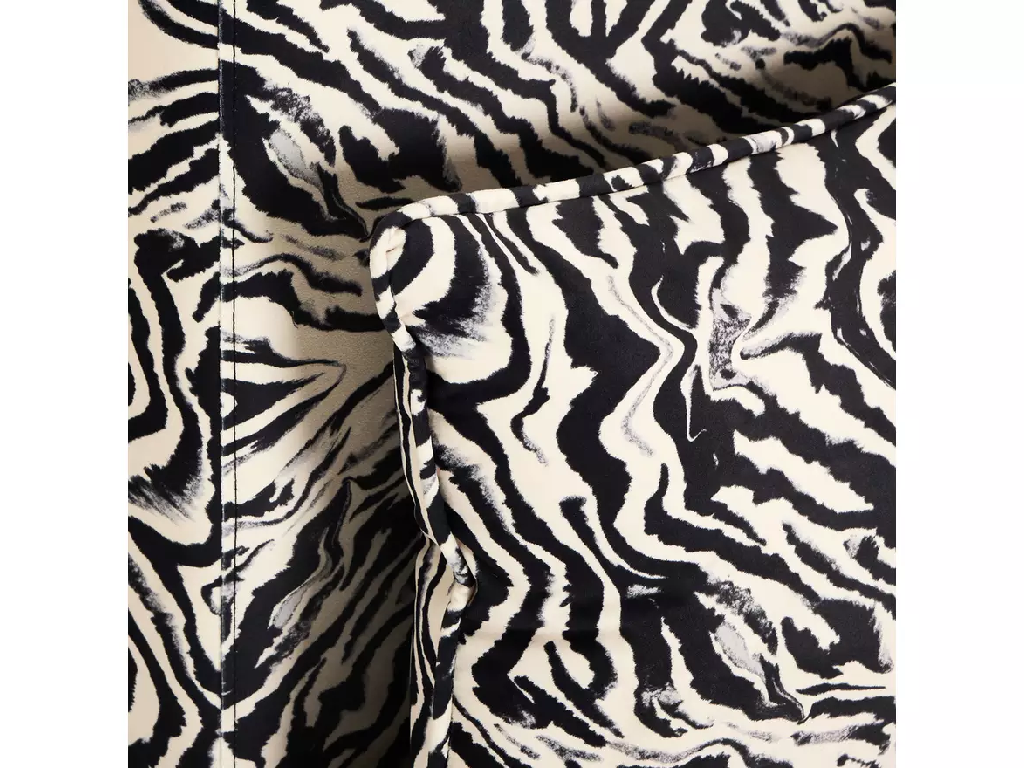 Habitat Roma Single Fabric Chairbed - Zebra Print