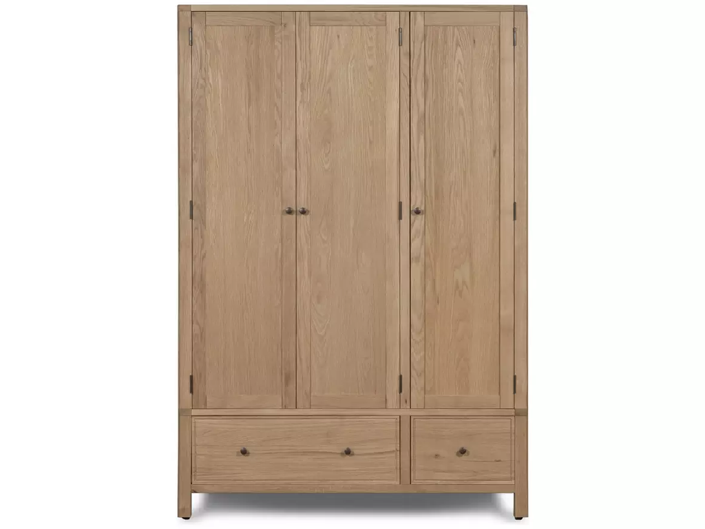 Habitat Finchley 3 Door Wardrobe - Oak