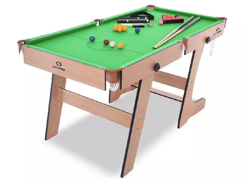 Hy-Pro 5ft Folding Snooker and Pool Table