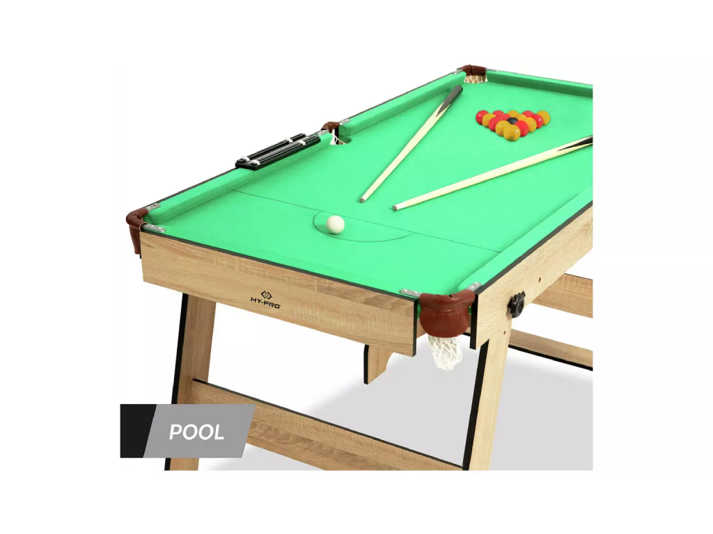 Hy-Pro 5ft Folding Snooker and Pool Table