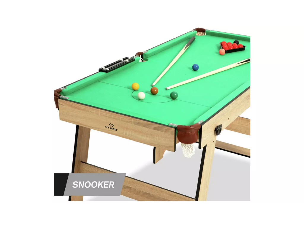 Hy-Pro 5ft Folding Snooker and Pool Table