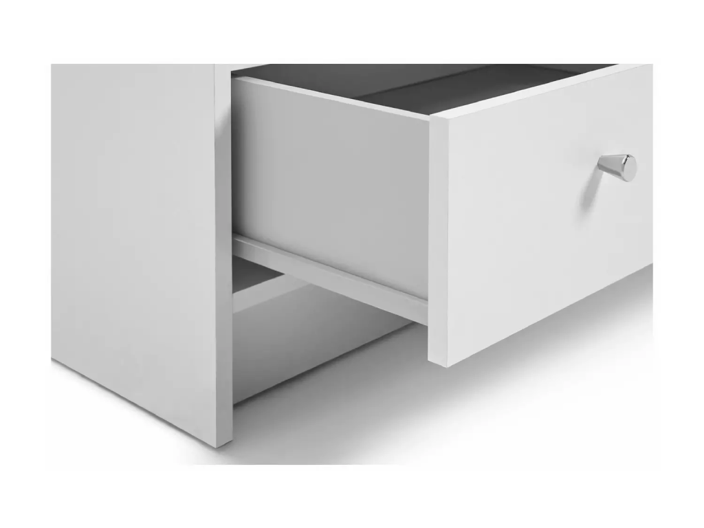 Mailbu 2 Door 2 Drawer Wardrobe - White