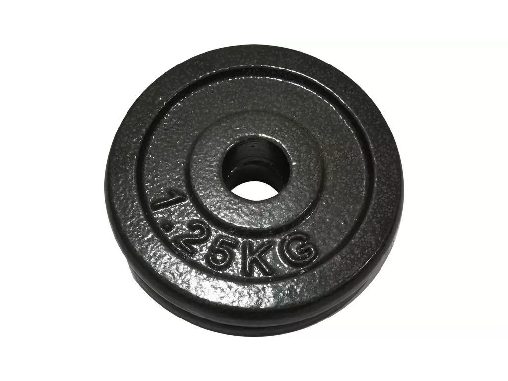 Opti 50KG Cast Iron Barbell Dumbbell Set