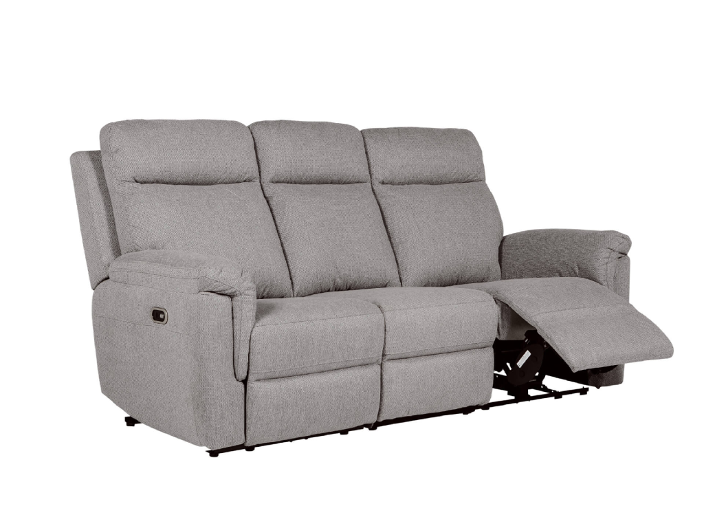 Bowie 3 + 2 Seater Electric Recliner - Fabric Grey